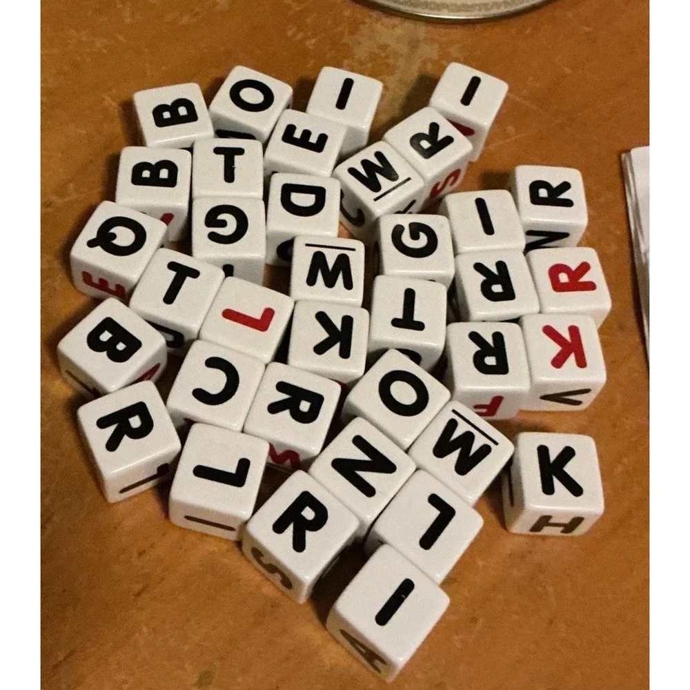 Camplbell's Soup Alphabet Dice Game Crossword Words In Soup Can With Instruction